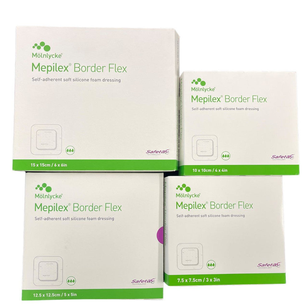 Molnlycke Mepilex Border Flex Soft Silicone Foam Dressing | Medisa medisa-nz Molnlycke Mepilex Border Flex Soft Silicone Foam Dressing | Medisa medisa-nz