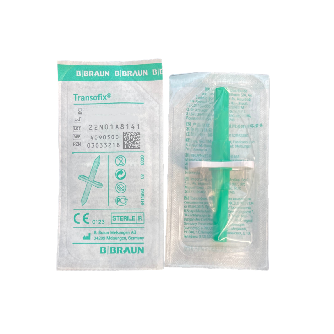 Transofix B. Braun Transofix Transfer Spike For Large Containers | Medisa – medisa-nz