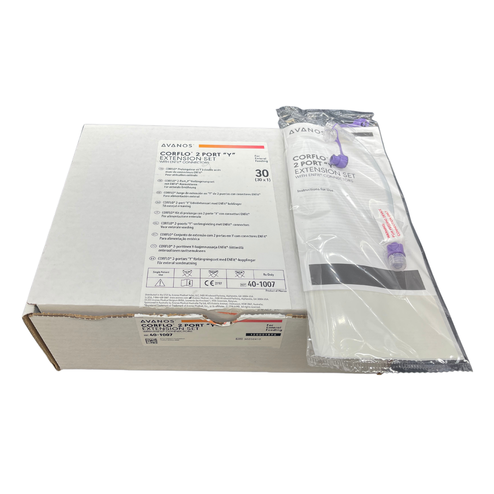Corflow Riser Avanos Corflo Extension set with ENFit connectors for | Medisa – medisa-nz