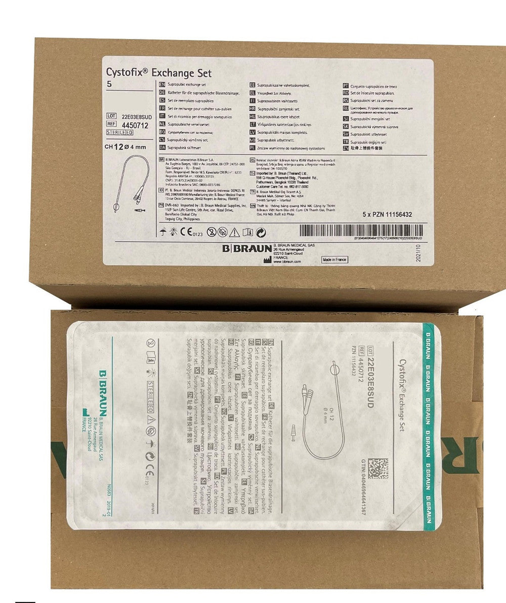 B. Braun Cystofix Suprapubic Catheter Without Guidewire 10ml Unisex 44cm