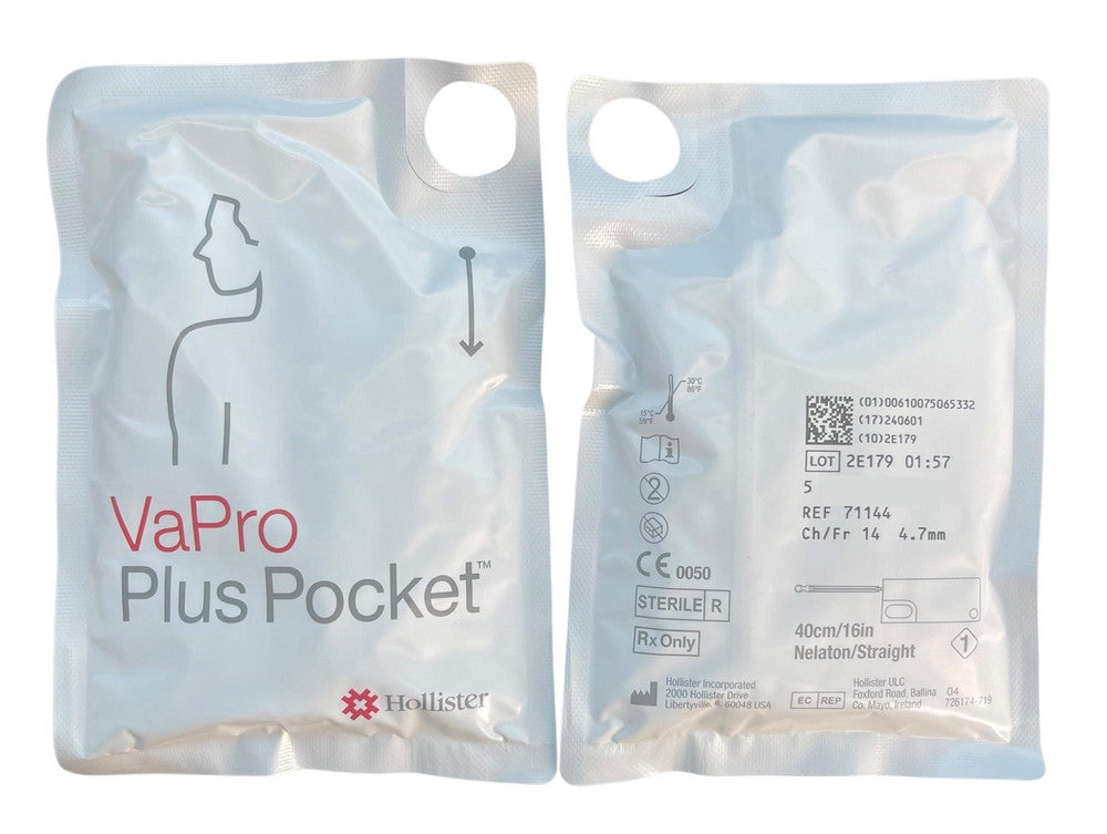 Hollister Vapro Plus Pocket No Touch Intermittent Catheter Male 40cm