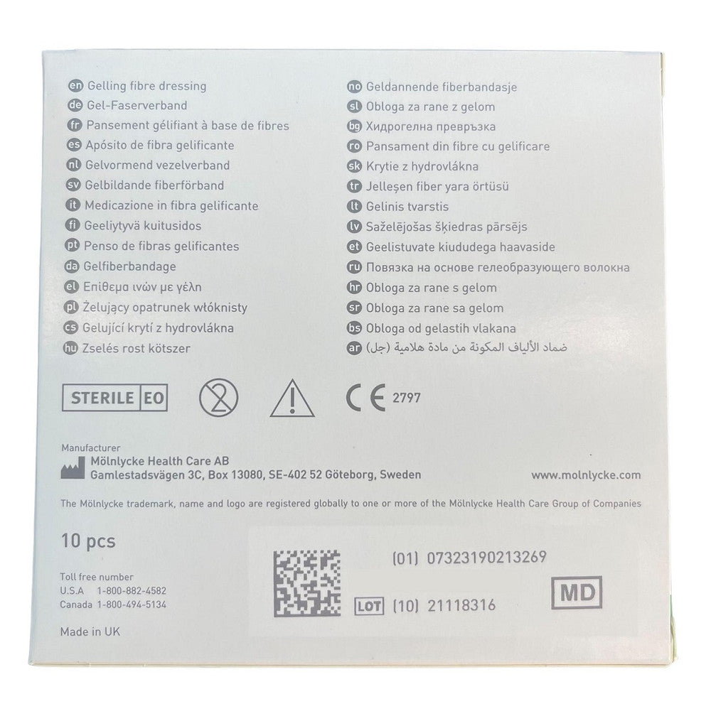 Molnlycke Exufiber Dressing All Sizes