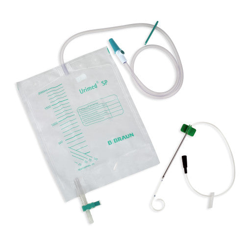 B. Braun Cystofix With Collecting 2L Urine Bag, J Tip Ready to Use, Box of 10 (CH10 - CH15)