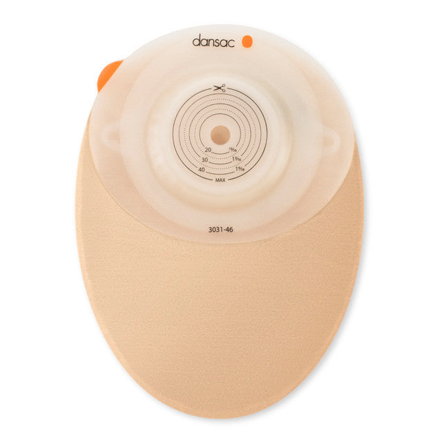 Dansac NovaLife TRE 1 Closed Firm Convex Pouches MINI Clear