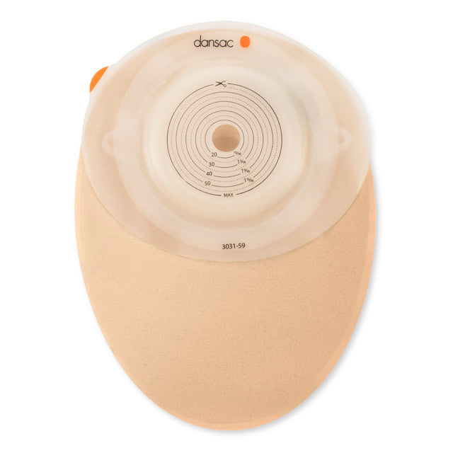 Dansac NovaLife TRE 1 Closed Firm Convex Pouches MAXI EasiView