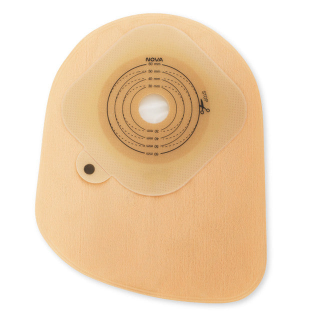 Dansac Nova 1 Closed Flat Pouches MIDI Opaque Skin barrier