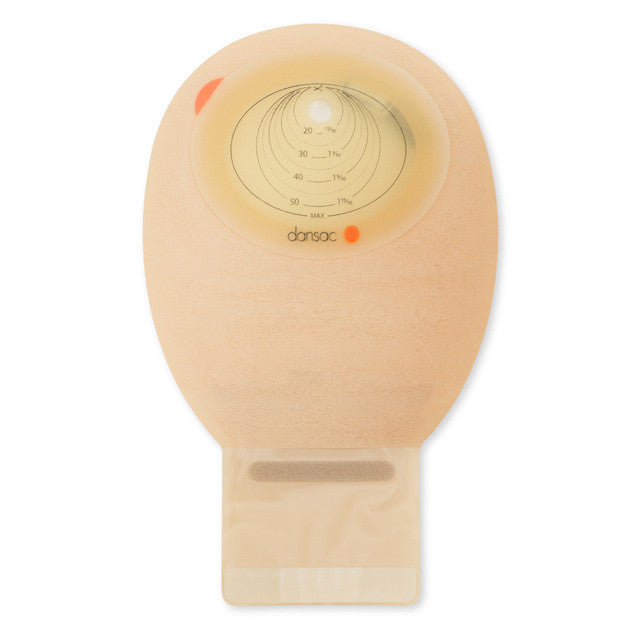 Dansac NovaLife GX 1 Open Flat Pouches MIDI Opaque Max