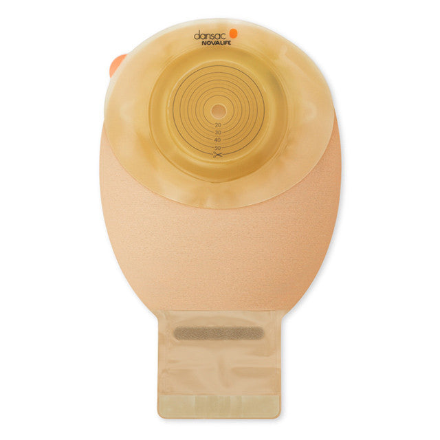 Dansac NovaLife GX 1 Open Firm Convex Pouches MAXI Opaque