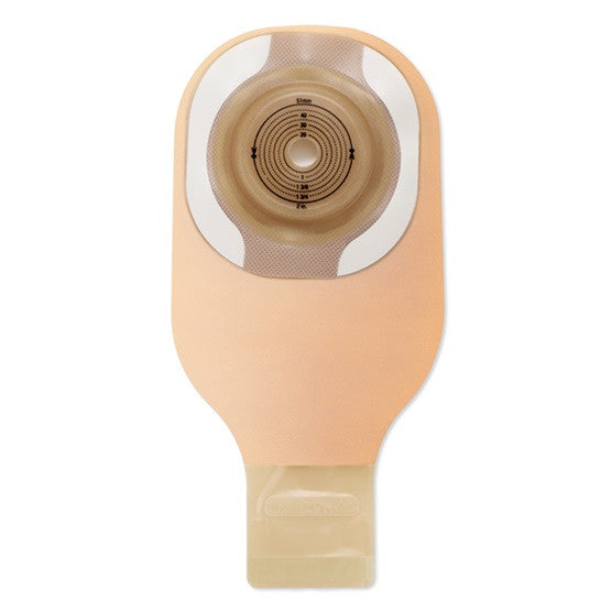 Hollister Moderma Flex One Piece Clear Drainable Pouch Firm Convex